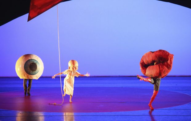 Сцена из балета "Желтый звук"