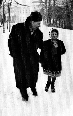 • Леонид Варпаховский с дочерью Анной
