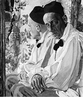 • Портрет Вс.Э.Мейерхольда. 1917