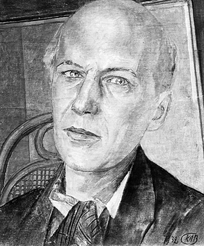 Портрет Андрея Белого. К.Петров-Водкин. 1932