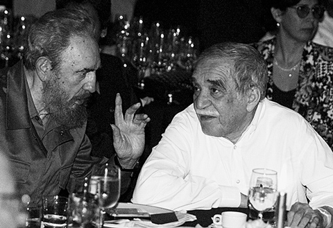 С Фиделем Кастро на фестивале сигар в Гаване