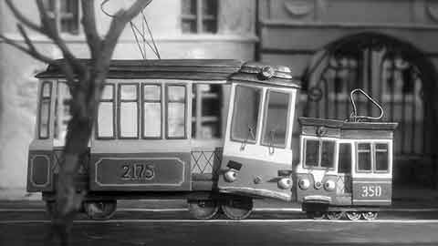 Кадр из фильма “Два трамвая”