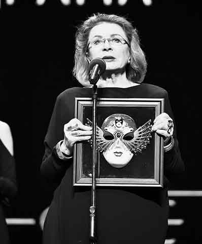 Алла Демидова, лауреат премии в номинации “лучшая женская роль в драме”. Фото Д.ДУБИНСКОГО