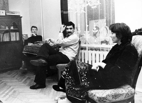 Николай Двигубский, Георгий Шенгелая и Нана Кавтарадзе