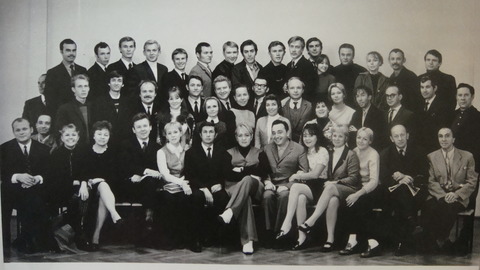 Первое фото труппы после ухода Олега Ефремова. 1970.
Фото из архива автора