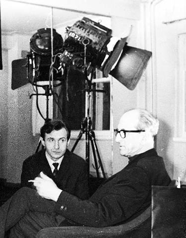 Сергей Линков и Михаил Ромм. 1964