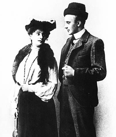 Нина Литовцева и Василий Качалов