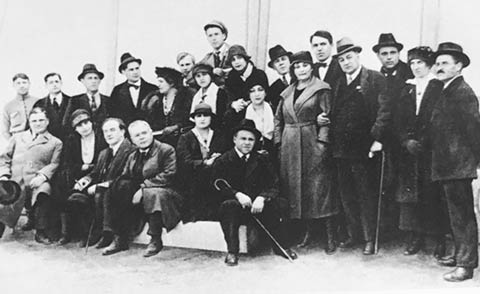  Качаловская группа. Белград. 1920