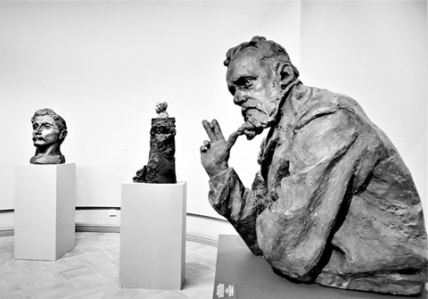 Модель памятника Г.Успенскому. Фото С.Мошкова